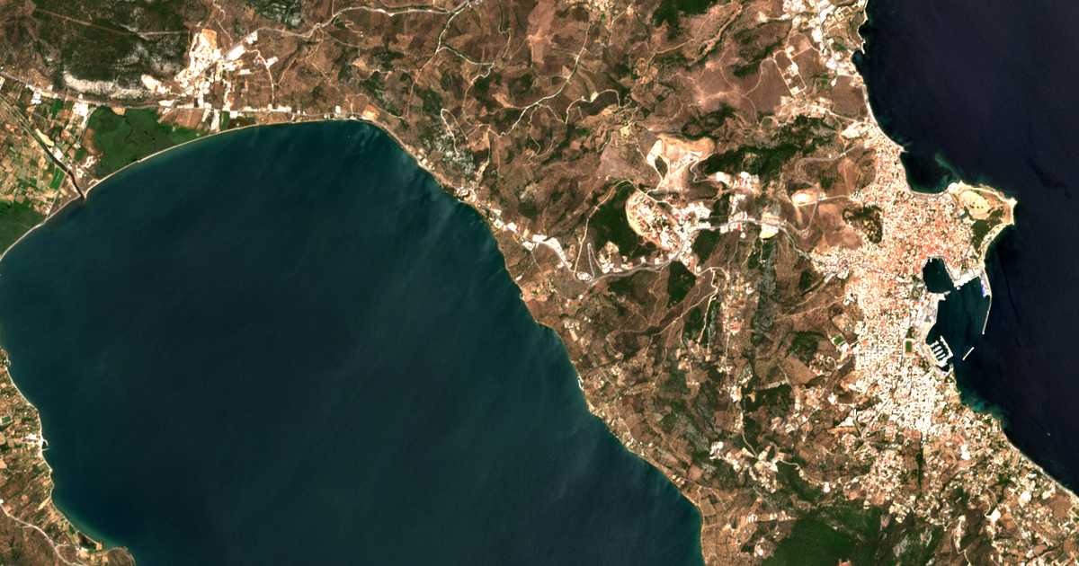 Carte satellite de Kédron