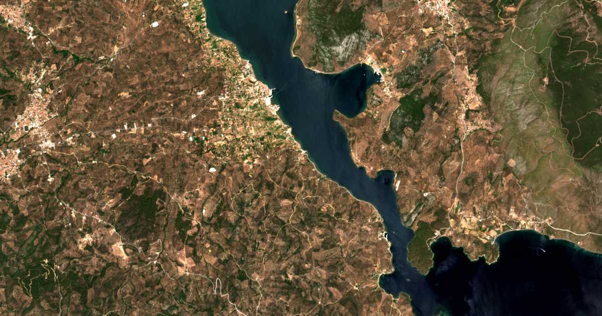 Carte satellite de Mármaro