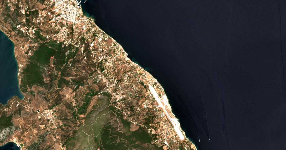 Carte satellite de Neápolis