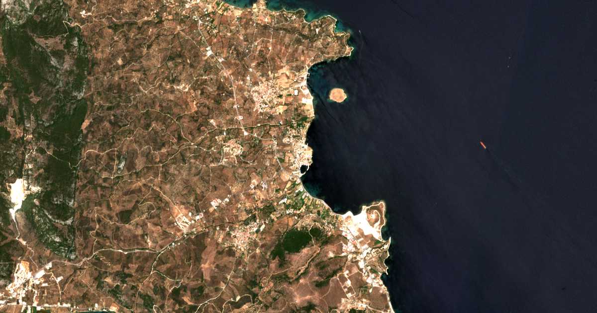 Carte satellite de Panagioúda