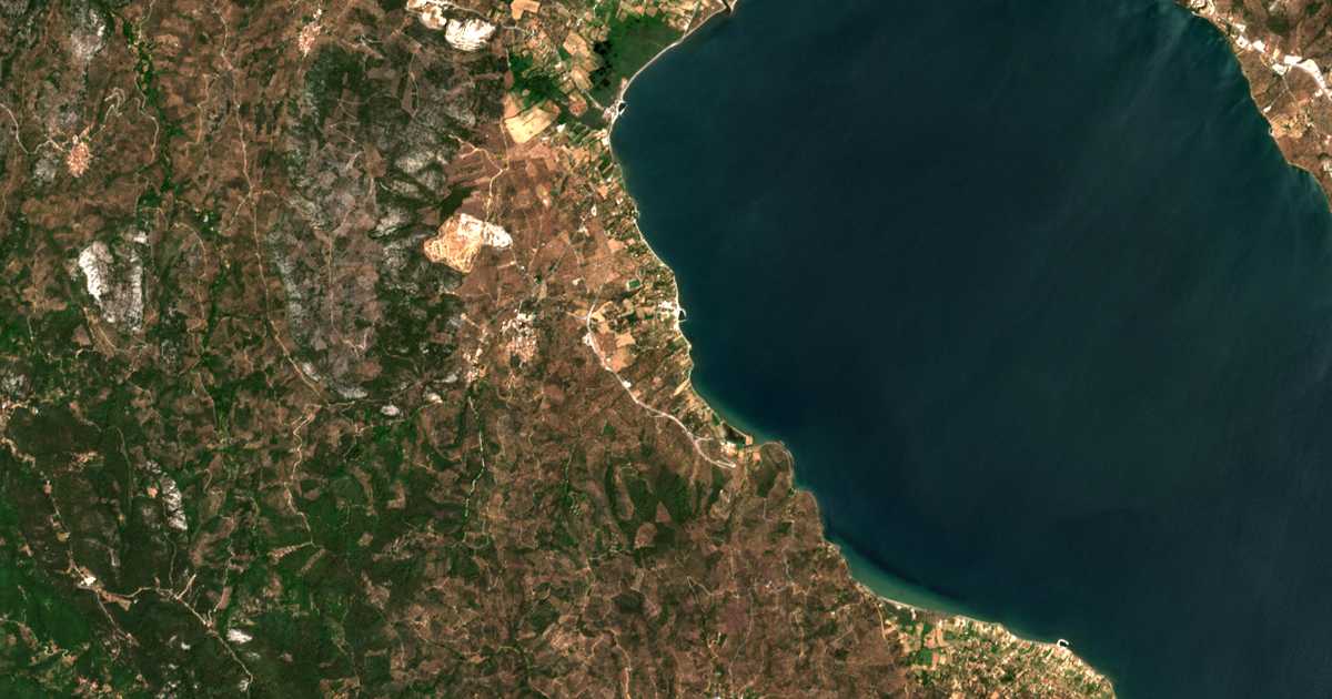Carte satellite de Pigadákia