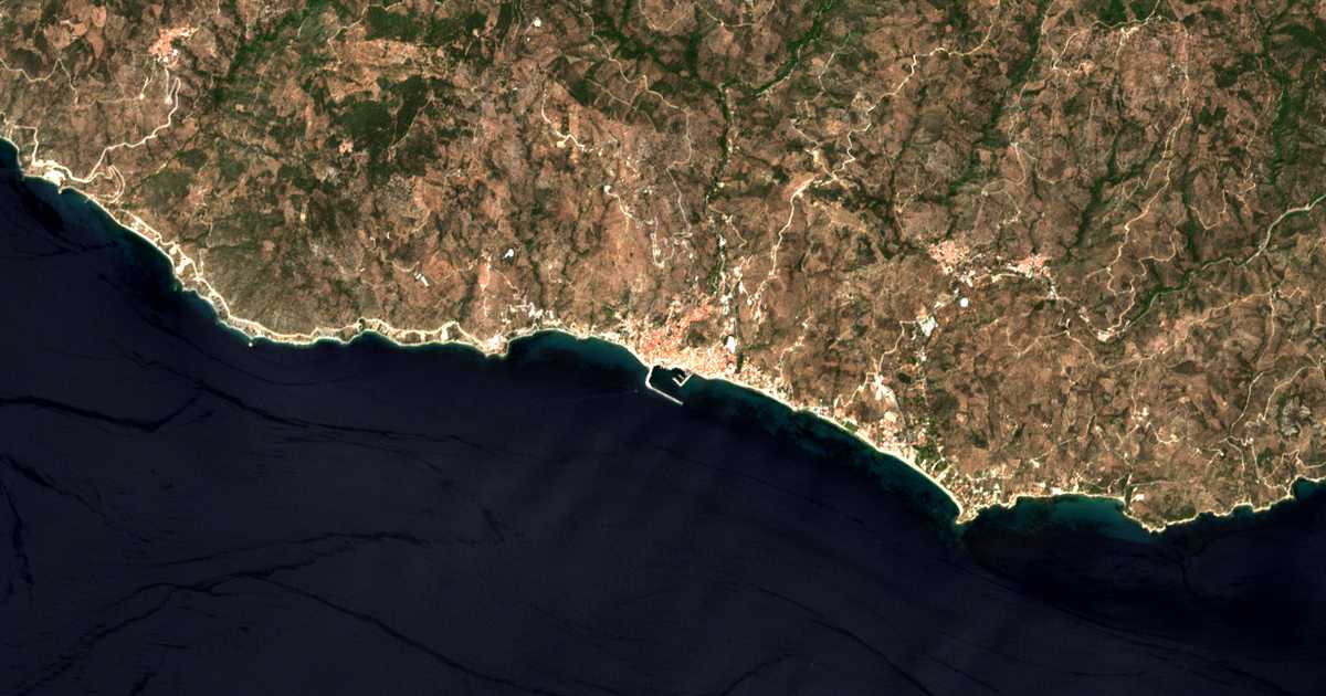 Carte satellite de Plomári