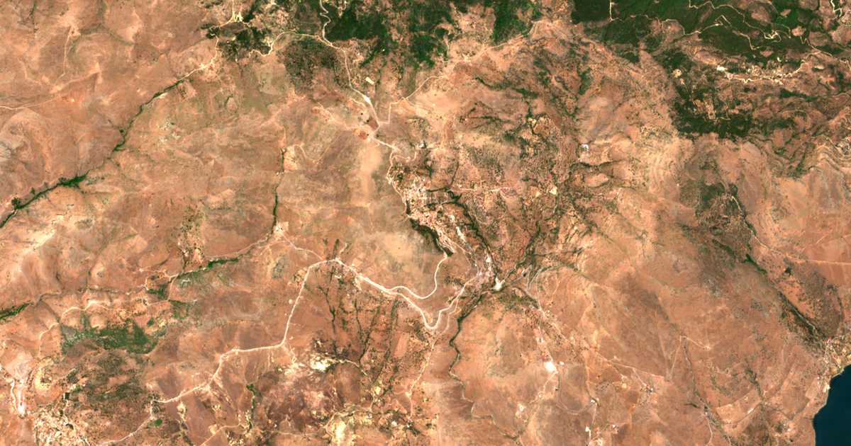 Carte satellite de Ágra