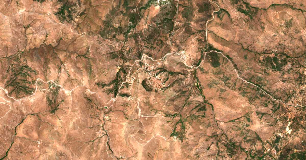 Carte satellite de Ántissa
