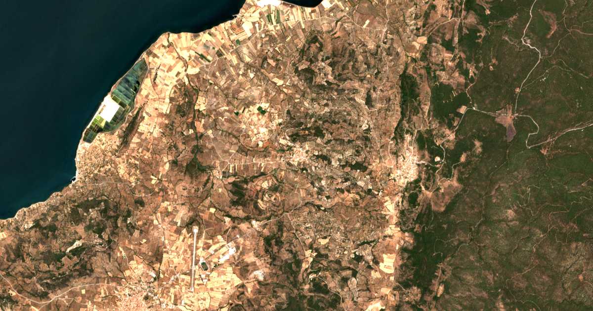 Carte satellite de Lisvórion