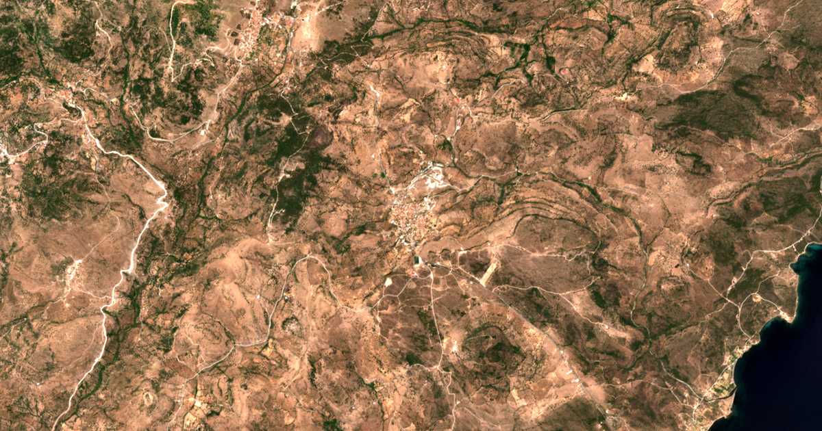 Carte satellite de Mandamádos