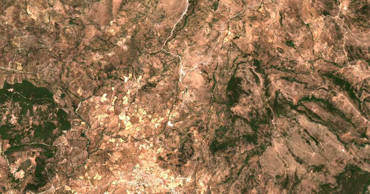 Carte satellite de Nápi