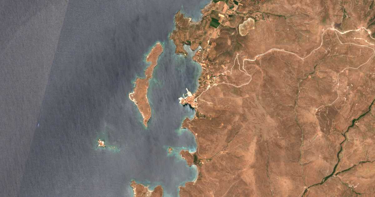 Carte satellite de Sígri