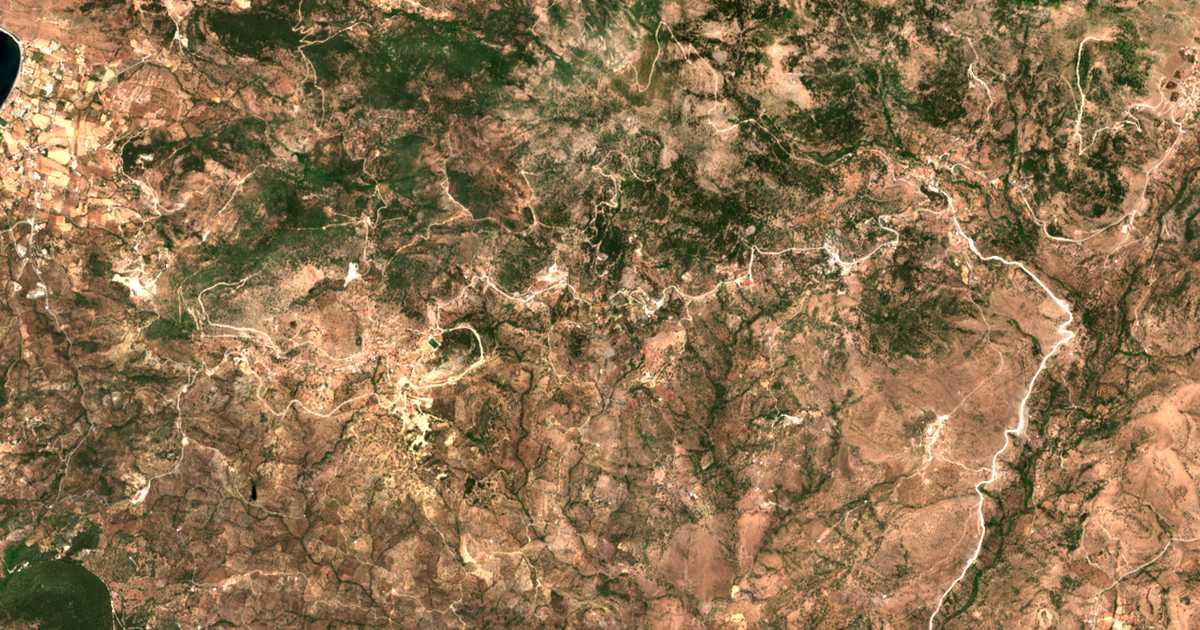 Carte satellite de Ypsilométopon