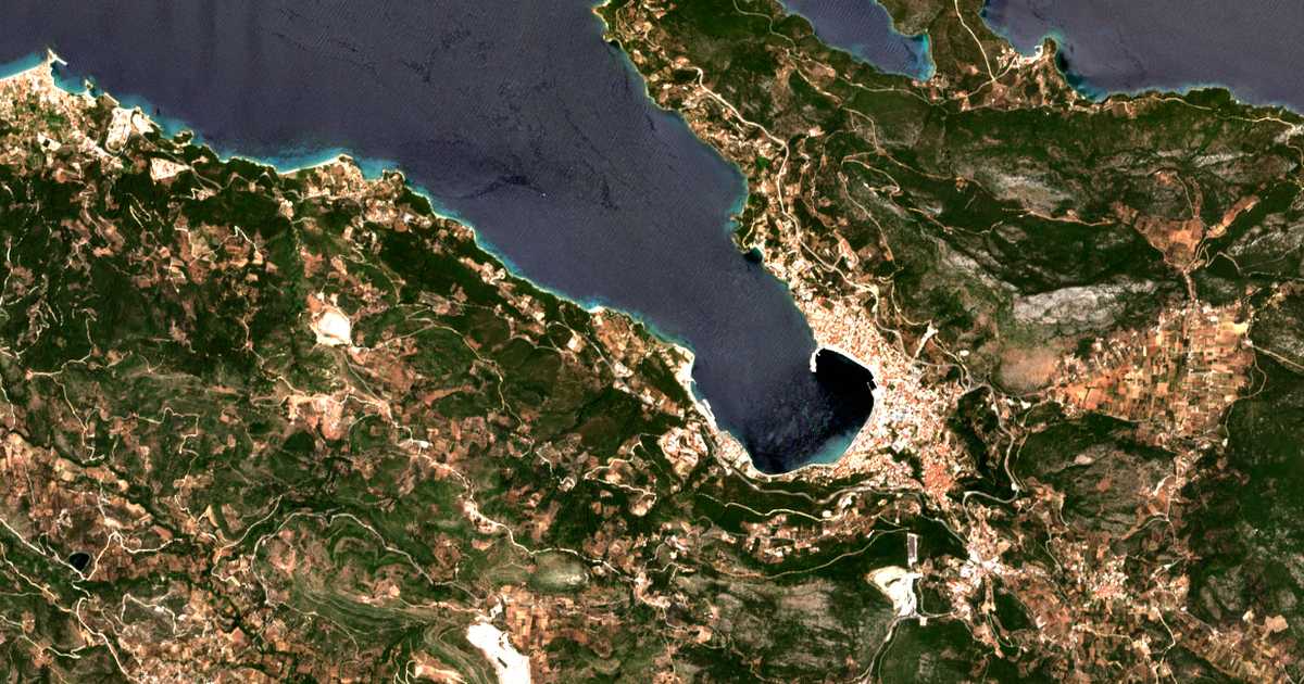 Carte satellite de Flóka
