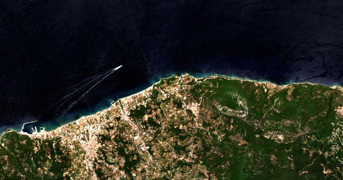 Carte satellite de Ágios Dimítrios