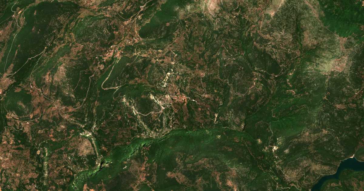 Carte satellite de Dímitra