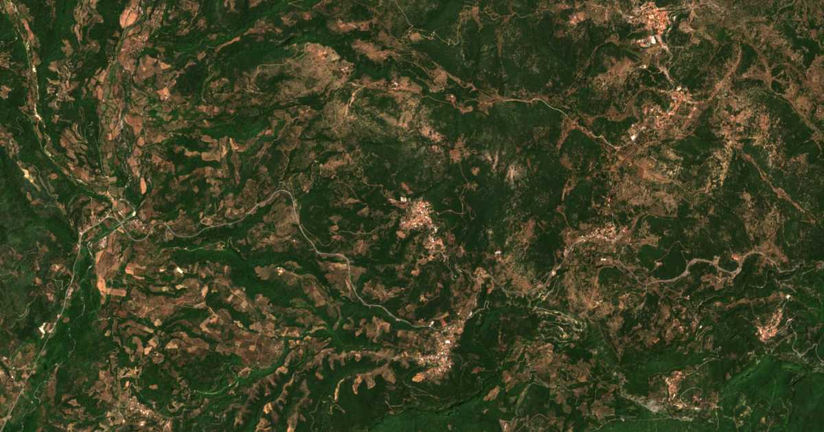 Carte satellite de Dóxa