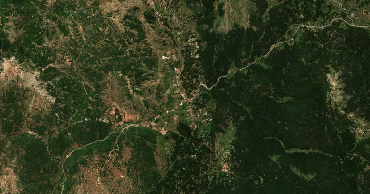 Carte satellite de Karkaloú