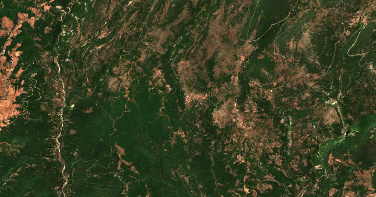 Carte satellite de Monastiráki