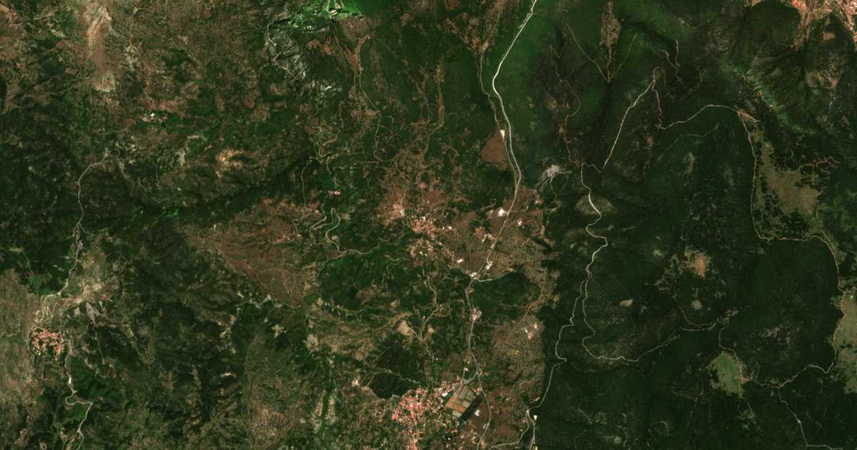 Carte satellite de Nymfasía