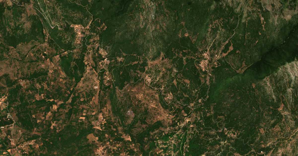 Carte satellite de Pávlia