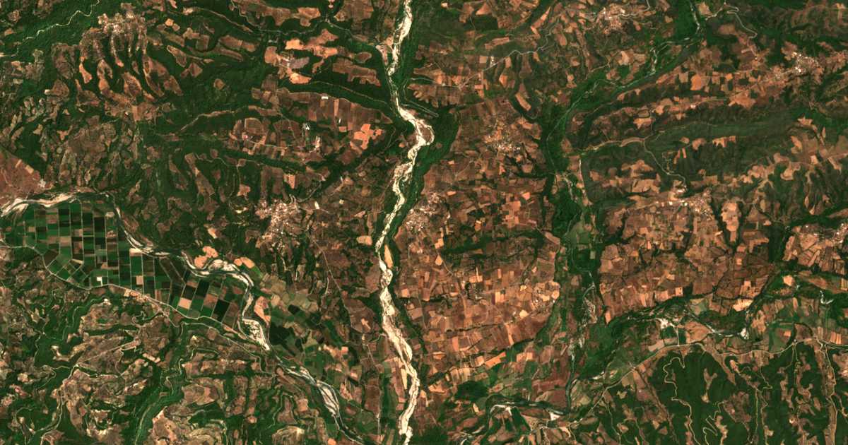 Carte satellite de Tripotamiá