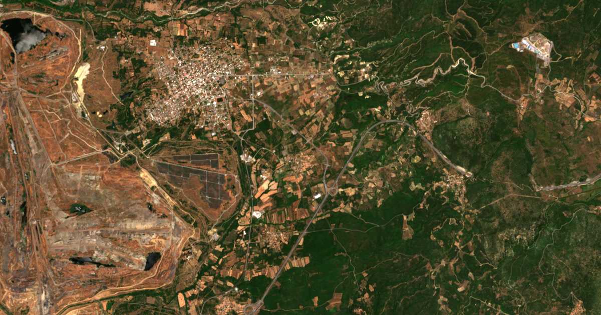 Carte satellite de Perivólia