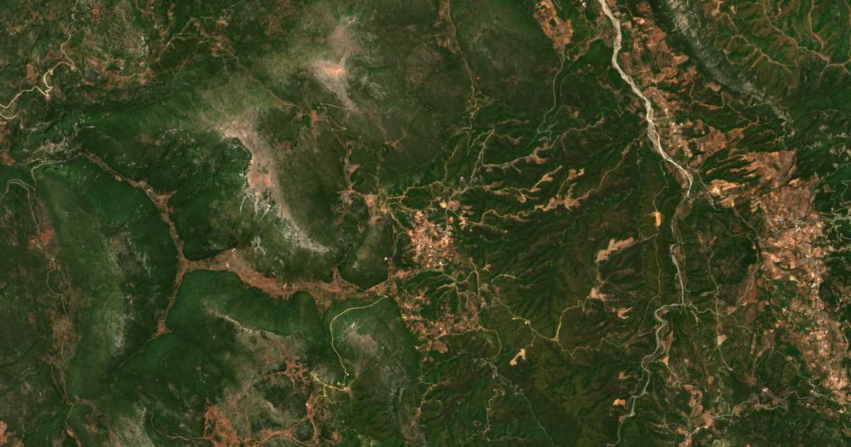 Carte satellite de Tourkoléka