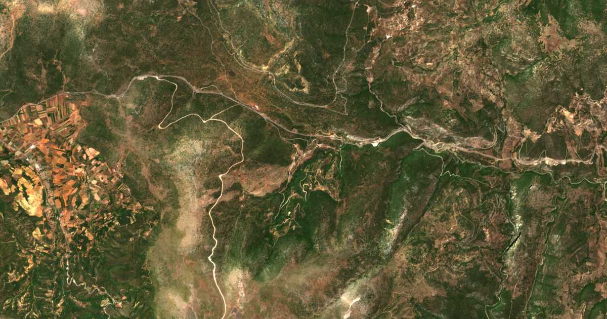 Carte satellite de Agía Sofía