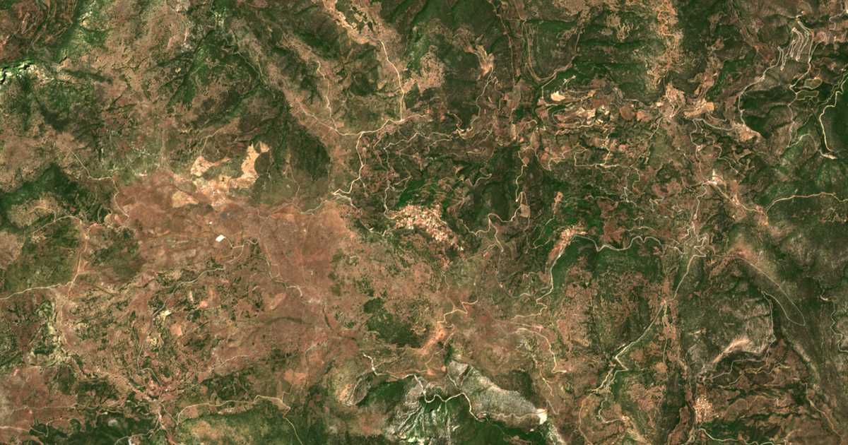 Carte satellite de Ágios Ioánnis