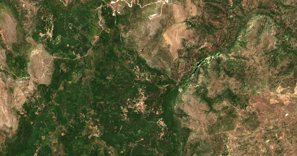 Carte satellite de Mesorráchi