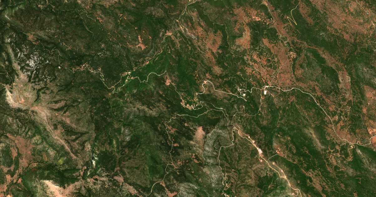 Carte satellite de Kounoupiá