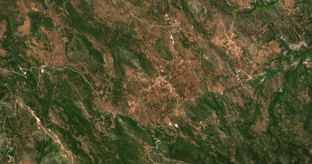Carte satellite de Peletá