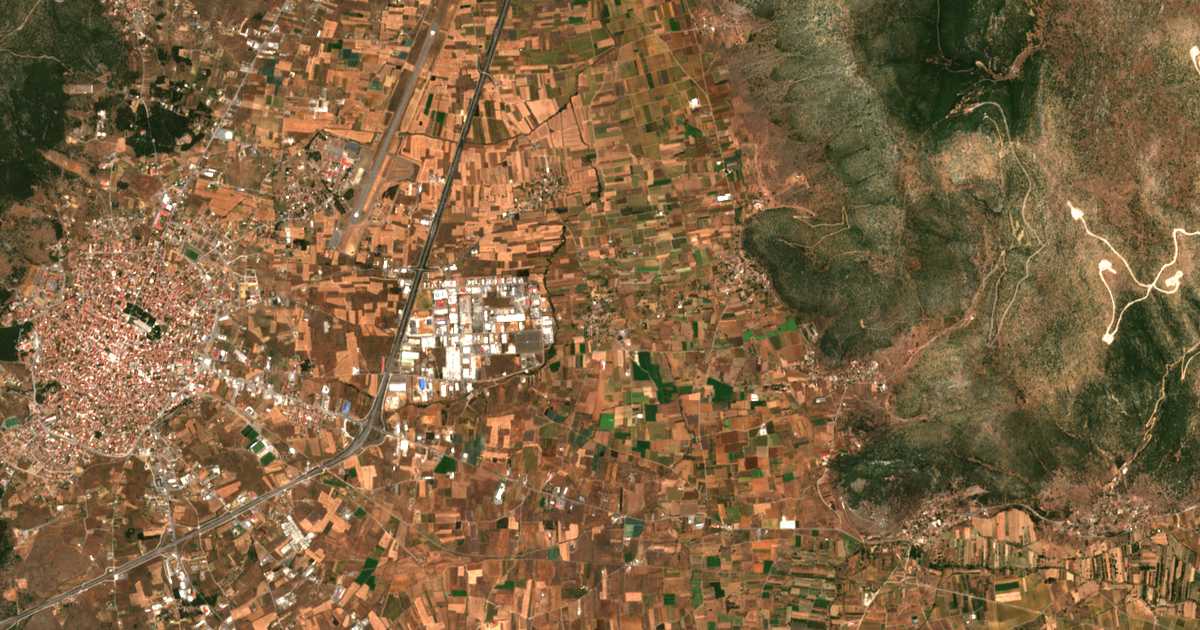Carte satellite de Ágios Vassílios