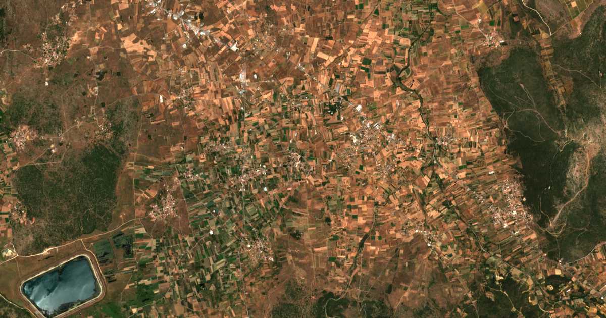 Carte satellite de Aléa