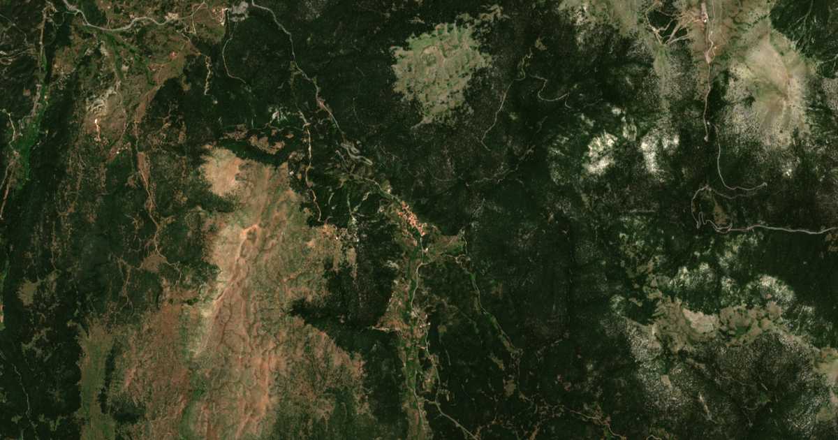 Carte satellite de Alonístena