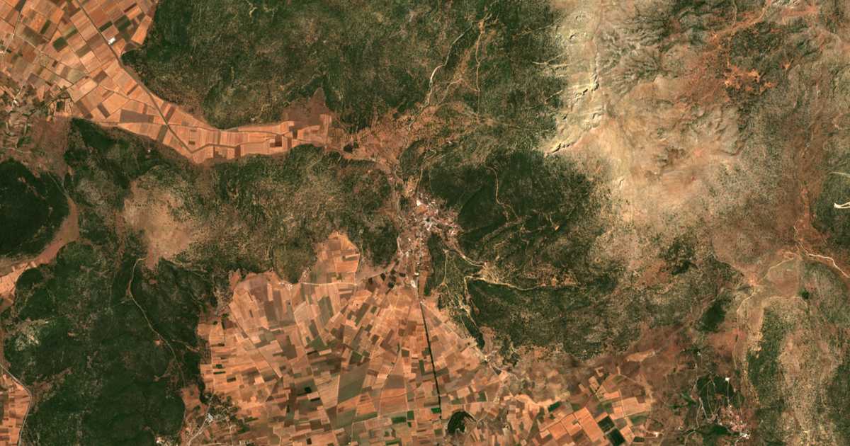 Carte satellite de Artemíssio