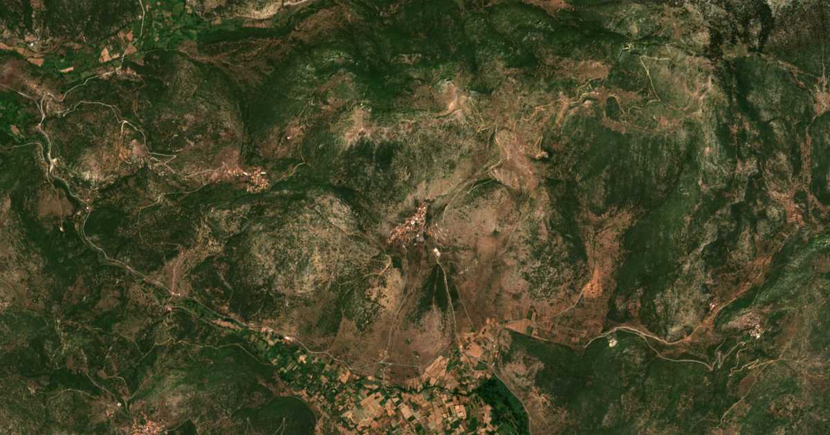 Carte satellite de Dáras
