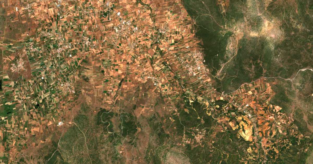 Carte satellite de Garéa