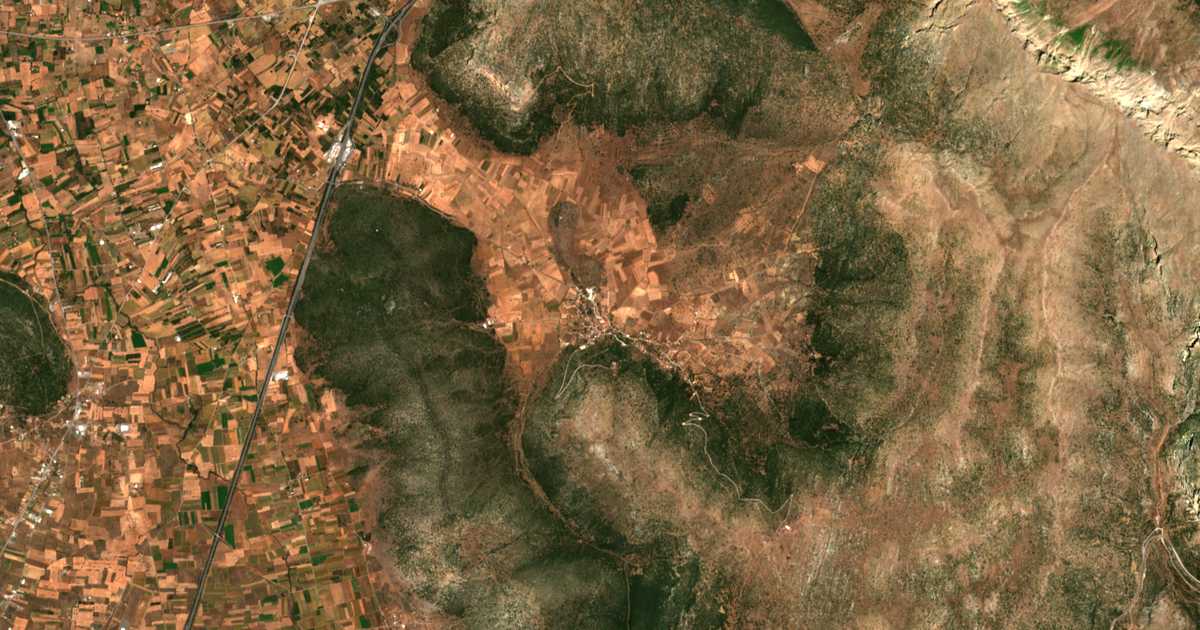 Carte satellite de Loukás