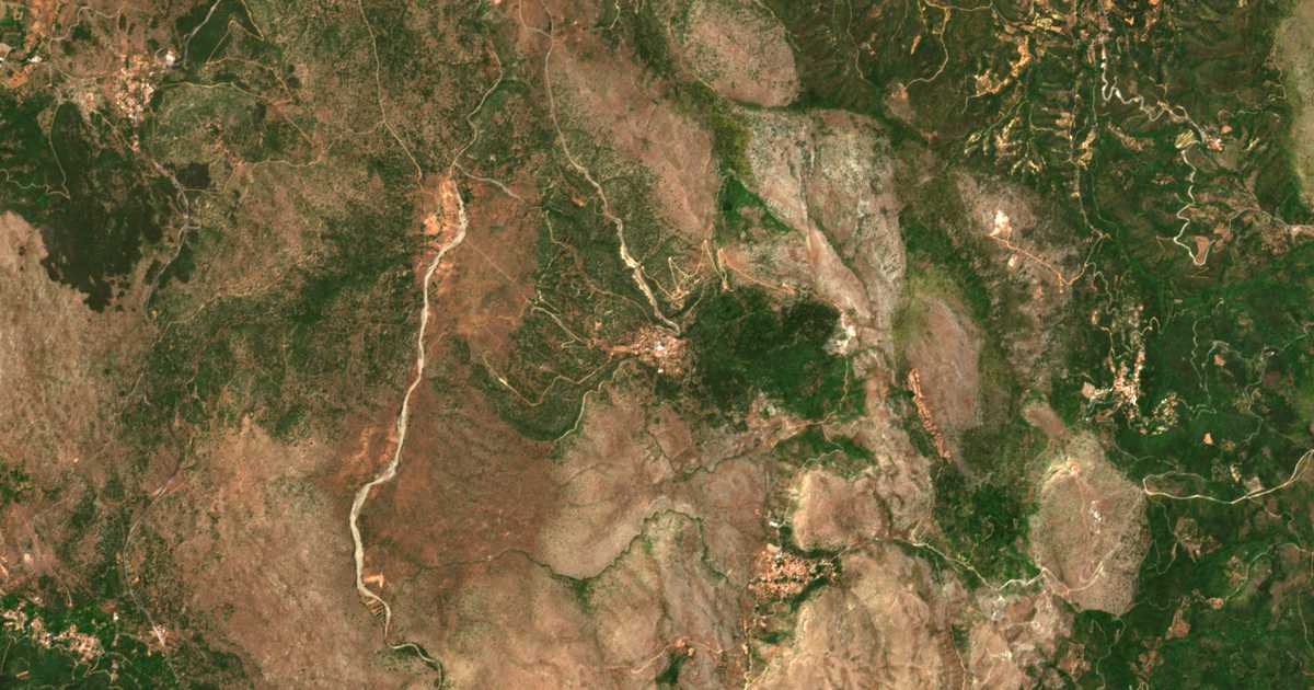 Carte satellite de Mavríki