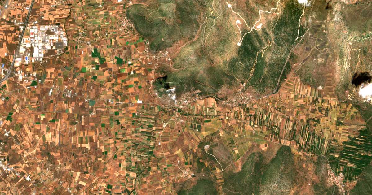 Carte satellite de Stenó