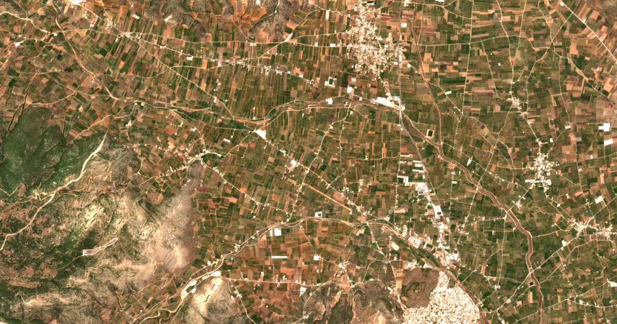 Carte satellite de Aerodrómio