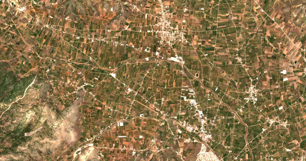 Carte satellite de Agía Aikateríni