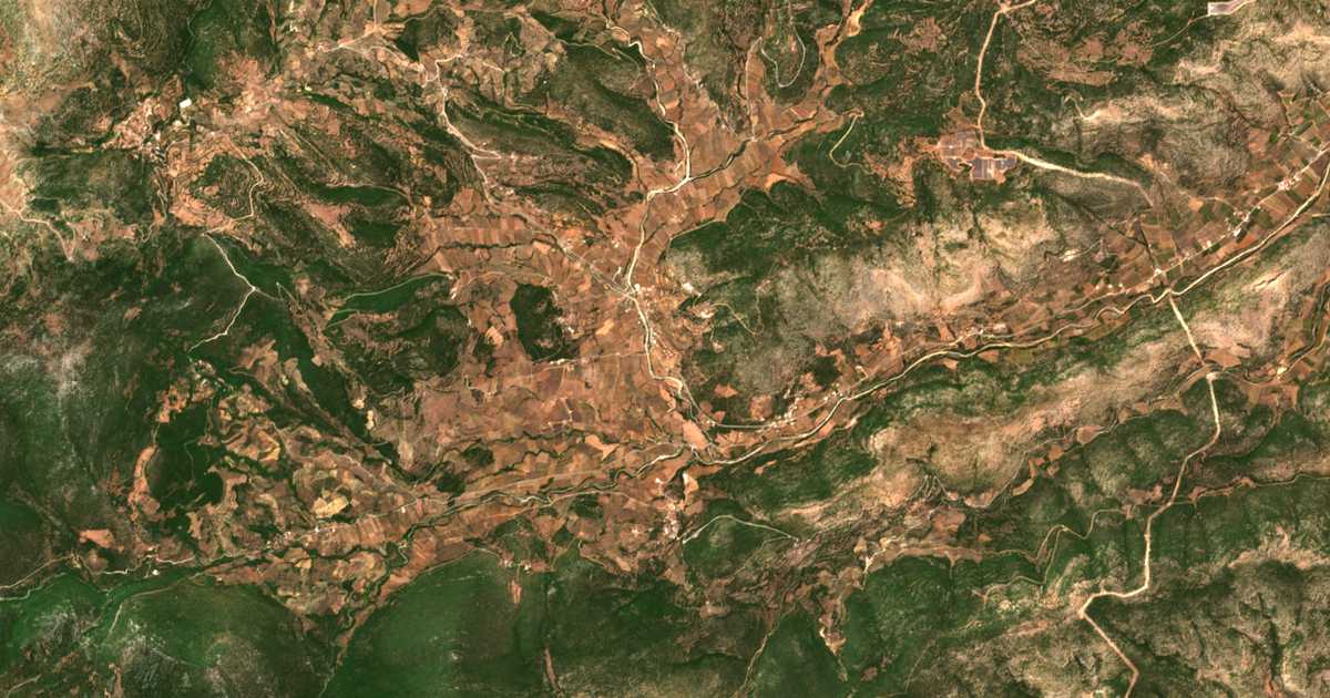Carte satellite de Agrilítsa