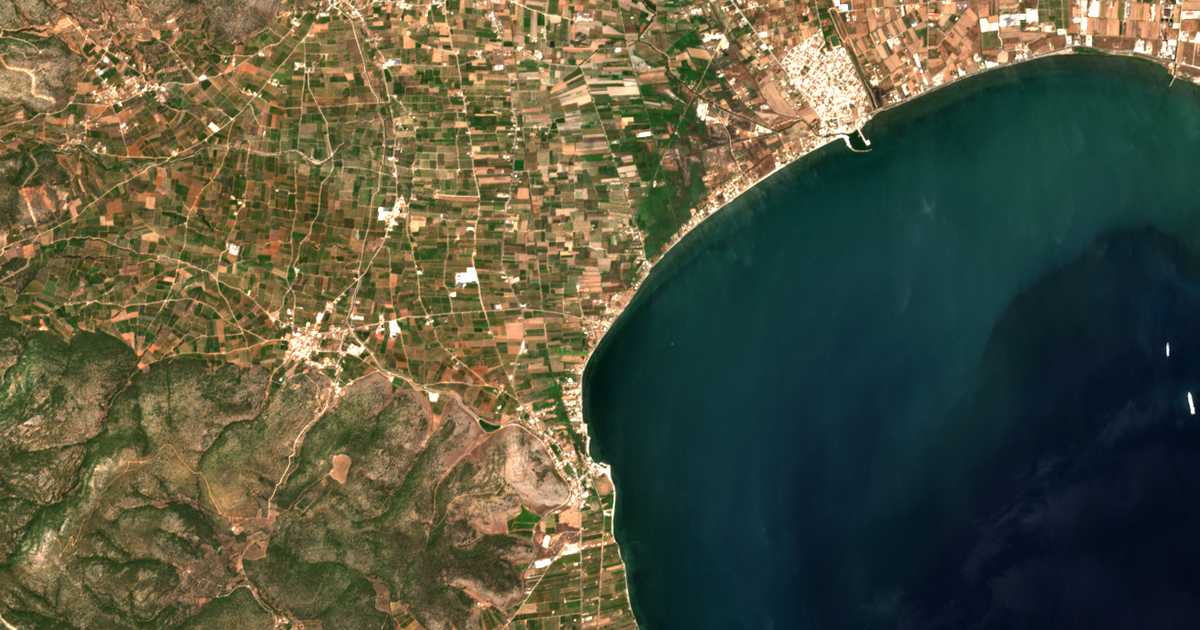 Carte satellite de Almyrós
