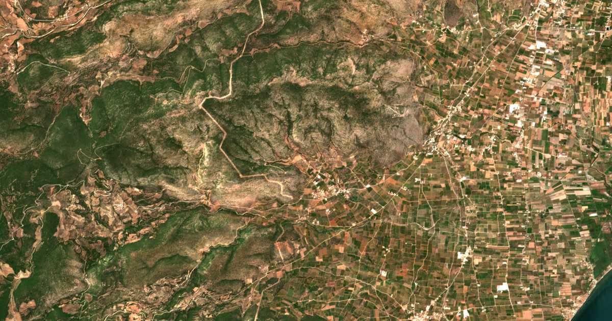 Carte satellite de Ellinikó