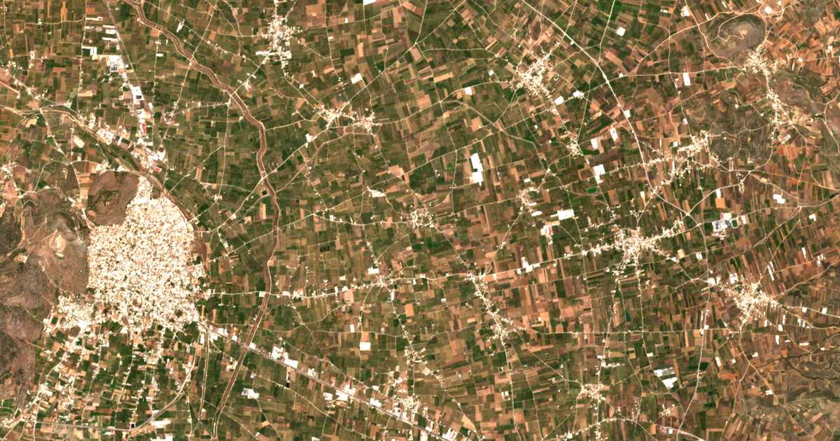 Carte satellite de Kourtákion