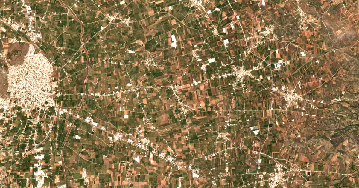 Carte satellite de Láloukas