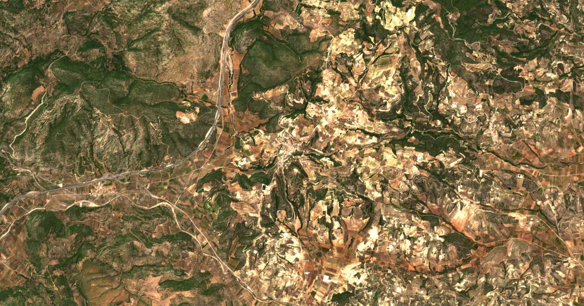 Carte satellite de Maladreni
