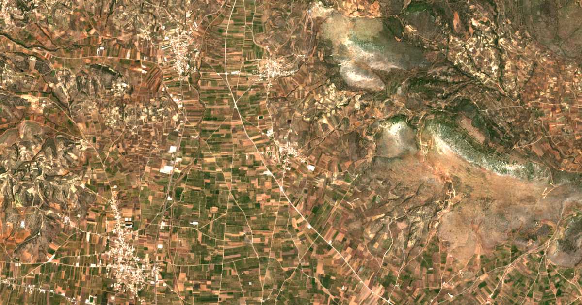 Carte satellite de Monastirákion