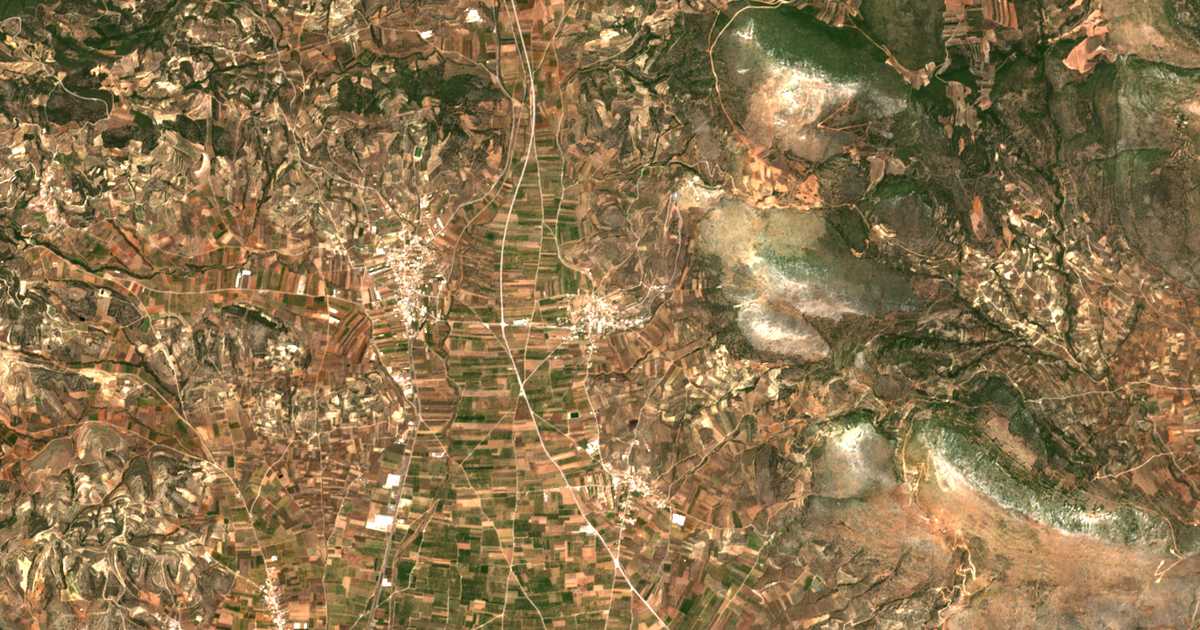 Carte satellite de Mycènes