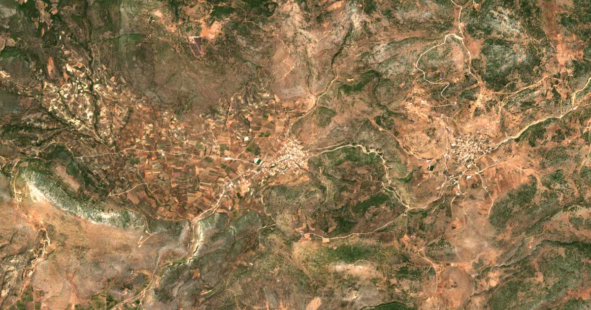 Carte satellite de Prósymna