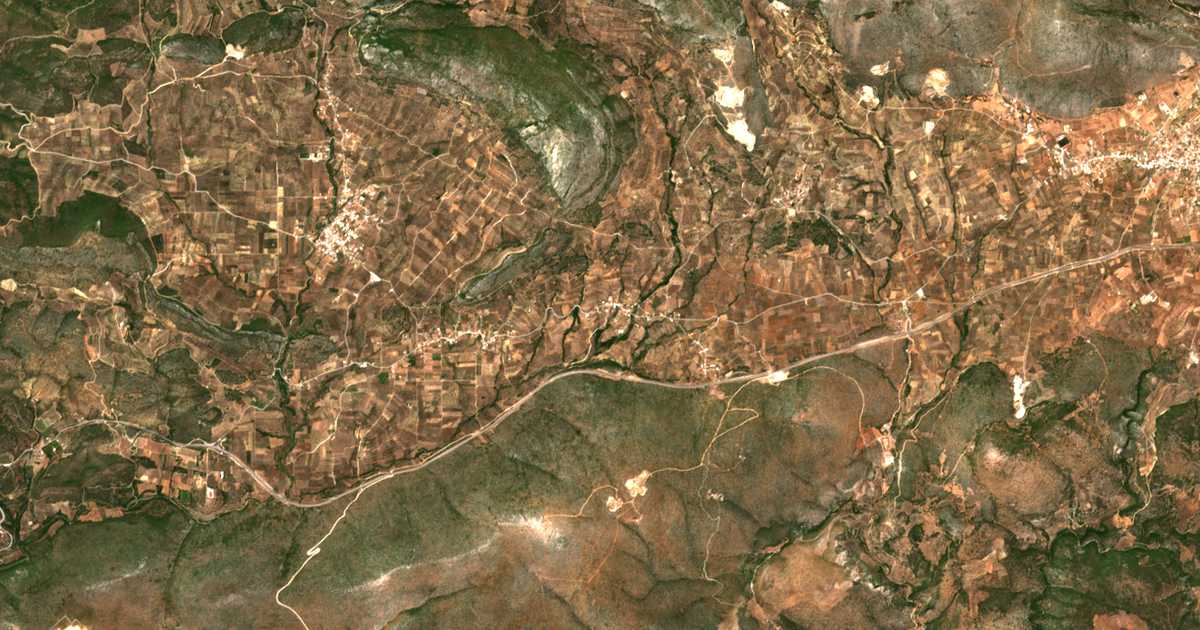 Carte satellite de Giannoulaíika